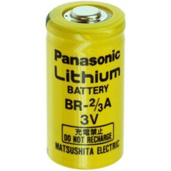 BR-2/3 A Panasonic Lithium Batterie, 3Volt