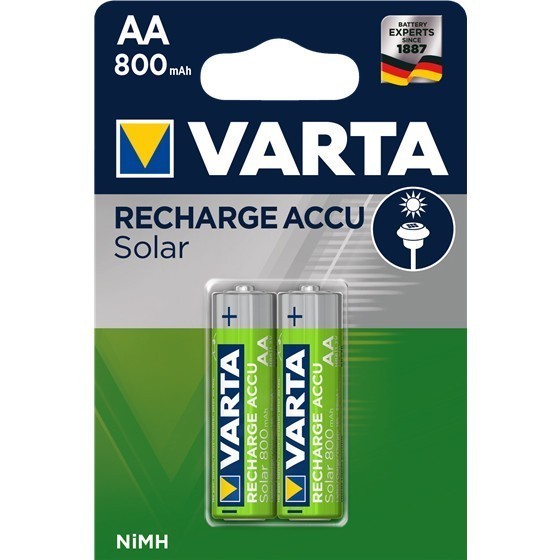Varta Solar Accu AA/Mignon Ready2Use 800mAh 2-Pack