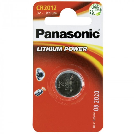 Panasonic CR2012 Lithium Batterie