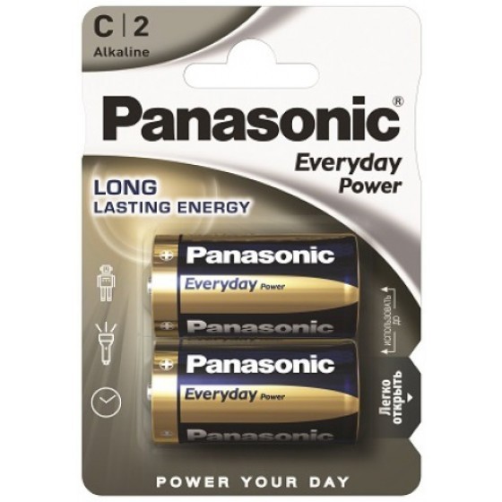 Panasonic Standard Power LR14SPS C/Baby Batterie 2-Pack