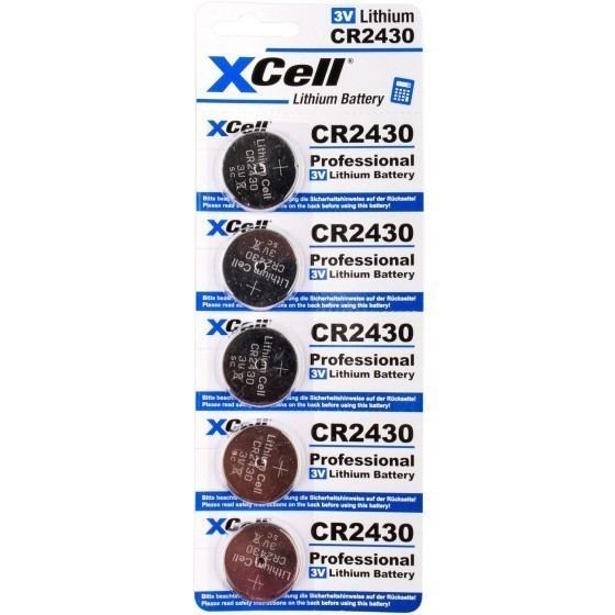 Marken CR2430 Lithium 3V Knopfbatterie 5-Sparset