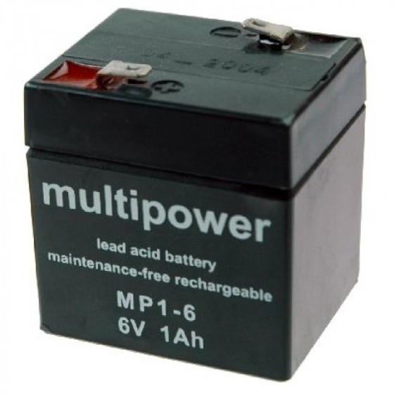 Multipower MP1-6 Bleiakku