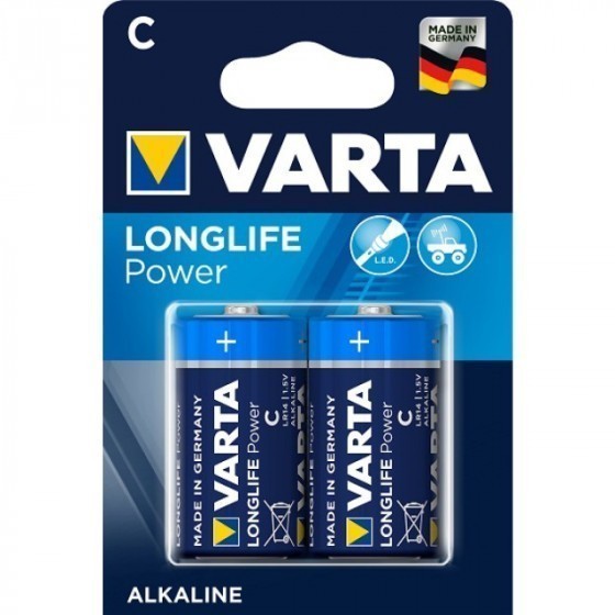 Varta 4914 High Energy C/Baby Batterie 2-Pack