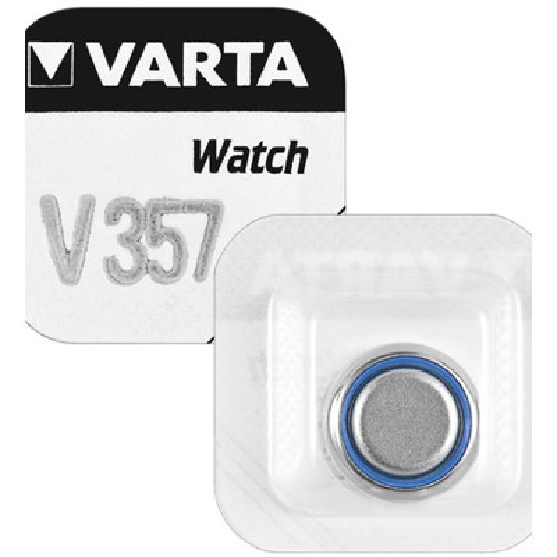 2x V357 Uhren-Batterie Knopfzelle SR44W VARTA 357 AG13 