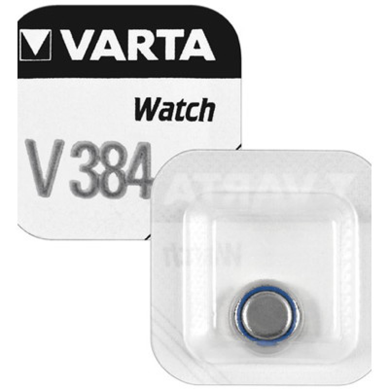 V384 Uhrenbatterie Knopfzelle = SR41SW SR41 VARTA 