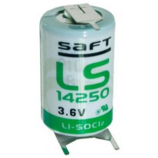Saft LS142503PF 1/2AA Mignon Lithium Batterie mit Print Kontakten