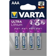 Varta Ultra Lithium AAA/Micro Batterie 4-Pack