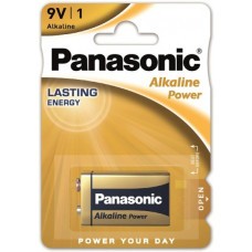 Panasonic Alkaline Power 9Volt 6LR61APB Batterie
