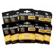 Duracell LR44, V13GA, GPA76, 82, LR1154, 357A Batterie 10x 2-Pack