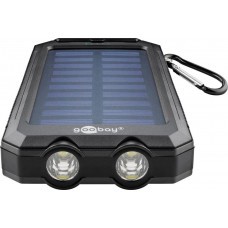 Solar Outdoor Powerbank 8.0 (8.000 mAh) inkl. Taschenlampenfunktion