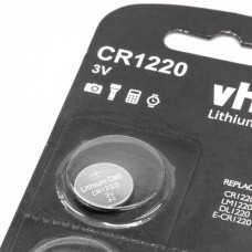 VHBW CR1220 Lithium 3V Knopfbatterie 5-Sparset