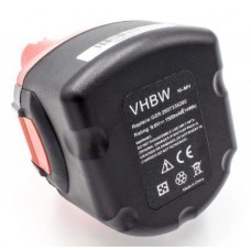 VHBW Akku für Bosch GSR 9.6-1, 9.6V, NiMH, 1500mAh