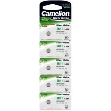 Camelion Knopfzelle SR41, G3, LR41, 392, V392, 192, 5-Pack