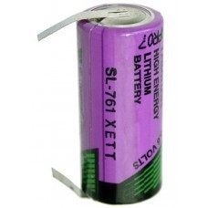 Tadiran SL761/T 2/3AA Lithium Batterie mit Lötfahnen U-Form