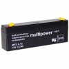 Multipower MP2.3-12 Bleiakku 12V 2300mAh