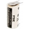 FDK Lithium Batterie CR17335 SE Size 2/3A, 3-Print Lötfahnen