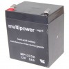 Multipower MP1223H Bleiakku Hochstromfähig 12V 5Ah