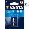 Varta 4922 High Energy 9Volt/6F22 Batterie 20-Pack