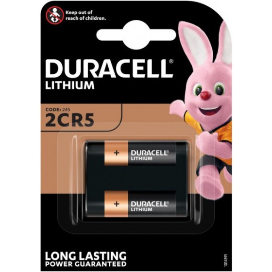 Duracell Ultra 245, 2CR5 Photo lithium battery