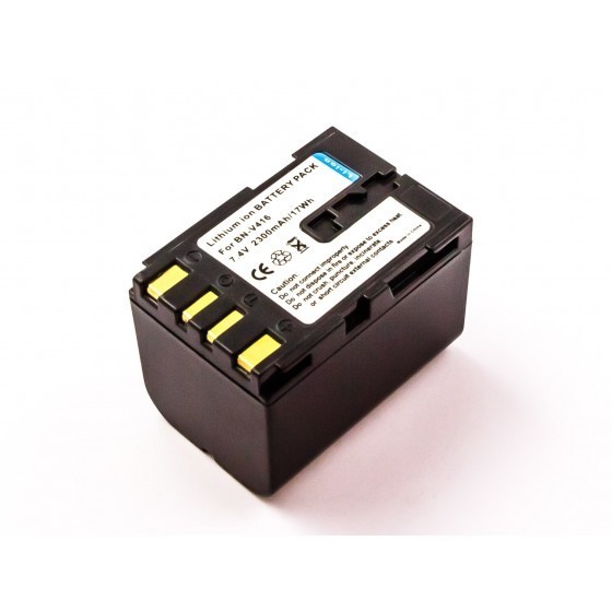 AccuPower battery suitable for JVC BN-V416, BN-V408