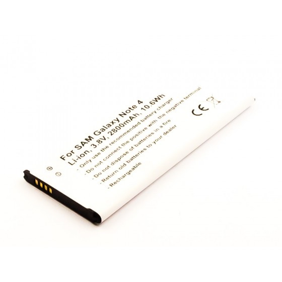 Battery suitable for Samsung Galaxy Note 4