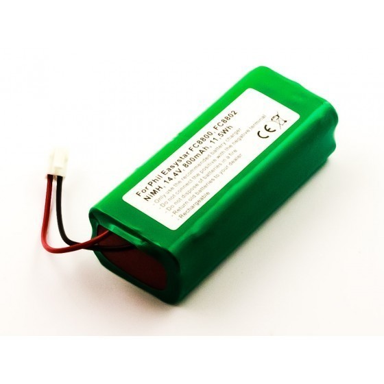 Battery suitable for Philips Easystar FC8800, 4,32E+11