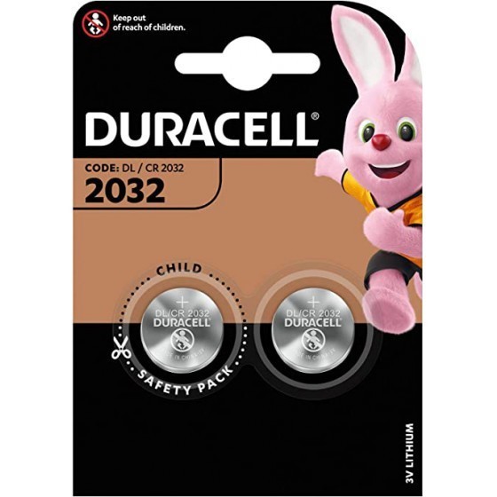 Duracell CR2032 Lithium Button Cell 2pcs