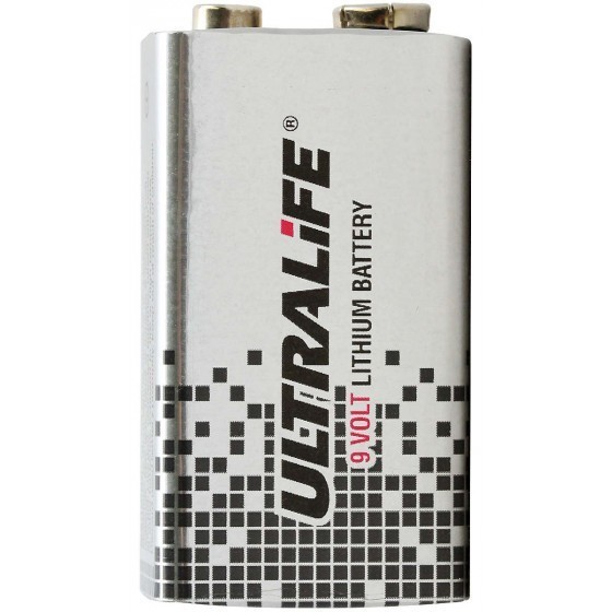 Ultralife Lithium battery 9 Volt, U9VL, U9VL-J