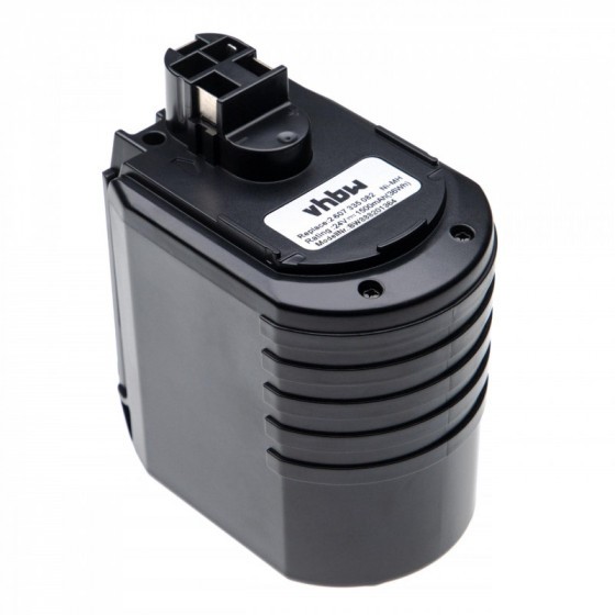 VHBW Battery for Bosch GBH 24VFR, BST019, 24V, NiMH, 1500mAh