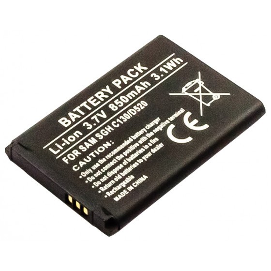 AccuPower battery suitable for Samsung SGH-D520, BST3108BECSTD