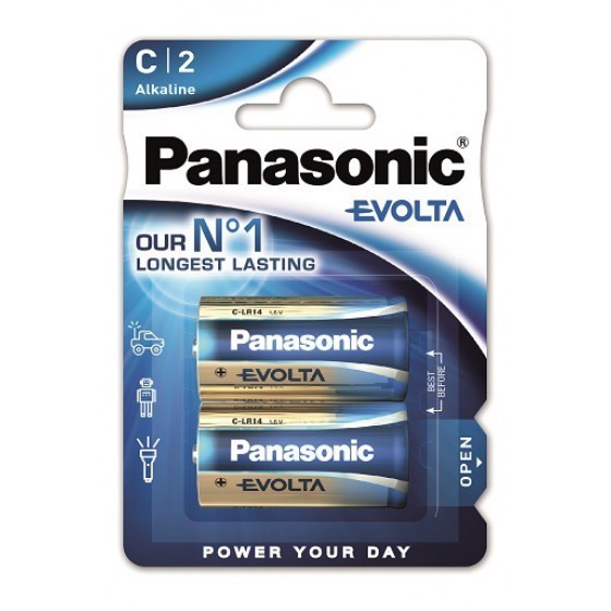 Panasonic EVOIA C/BAby Alkaline battery 2 pcs.