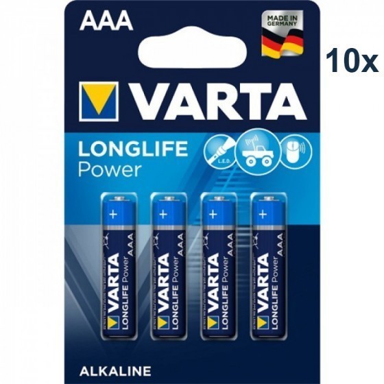 Varta 4903 High Energy AAA/Micro battery 40 pcs.