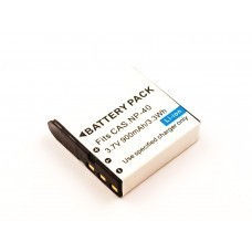 AccuPower battery suitable for Casio NP-40, Exilim EX-Z