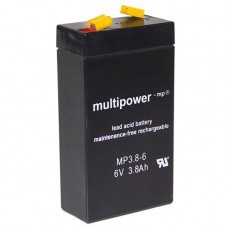 Multipower MP3.8-6 lead-acid battery