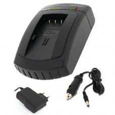 AccuPower Fast-Charger suitable for Panasonic DMW-BLC12