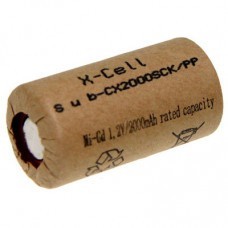 XCell X2000SCK/PP Sub-C battery