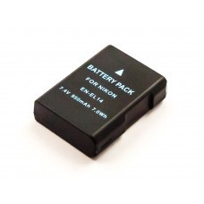 AccuPower battery suitable for Nikon EN-EL14, D5100, D7100
