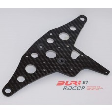 Front axle support 3mm carbon