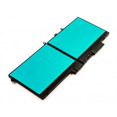 Battery suitable for Dell Latitude 14 5491, 0DY9NT