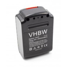 VHBW Battery for Black & Decker LBXR20, 20V, Li-Ion, 4000mAh