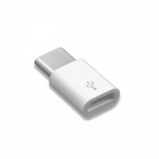 USB Type C to Mico USB adapter white