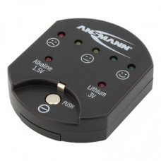 Ansmann Button Cell Tester for Alkaline and Lithium Cells
