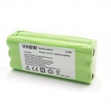 VHBW Battery for Ecovacs Dibea ZN101, 14.4V, NI-MH, 2000mAh