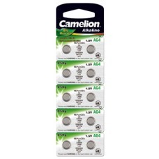 Camelion button cell AG4, 377, LR626, SR66, SR626SW, 10-Pack
