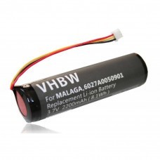 VHBW Battery suitable for TomTom Urban Rider