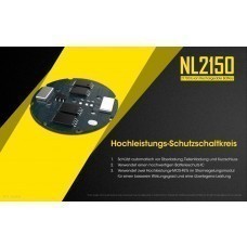 Nitecore Li-Ion Battery Type 21700 NL2150
