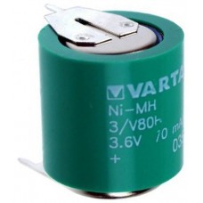 Varta 3/V80H NiMH battery coin cell 3-Print