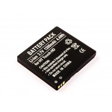 Battery suitable for HTC Touch HD, Blackstone, BLAC160 HTC T8282