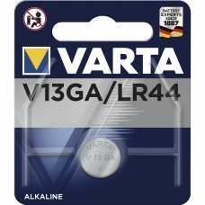Varta V13GA, LR44, A76, 82, LR1154, 357A coin cell