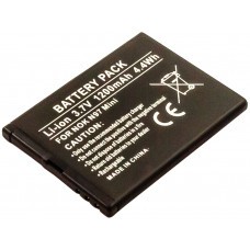 AccuPower battery suitable for Nokia N97 mini, BL-4D